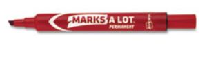 MARKS-ALOT REG CHISEL RED EA - Office Supplies
